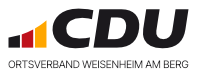 CDU-Ortsverband Weisenheim am Berg Logo